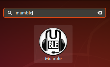 Suchen Sie in Ihrem Dashboard nach Mumble