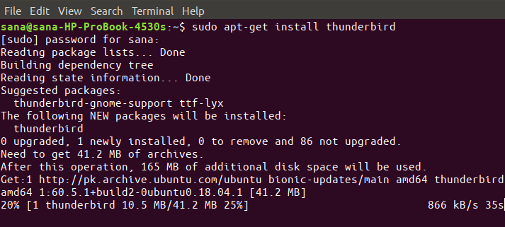 So installieren und richten Sie den Thunderbird-E-Mail-Client in Ubuntu ein