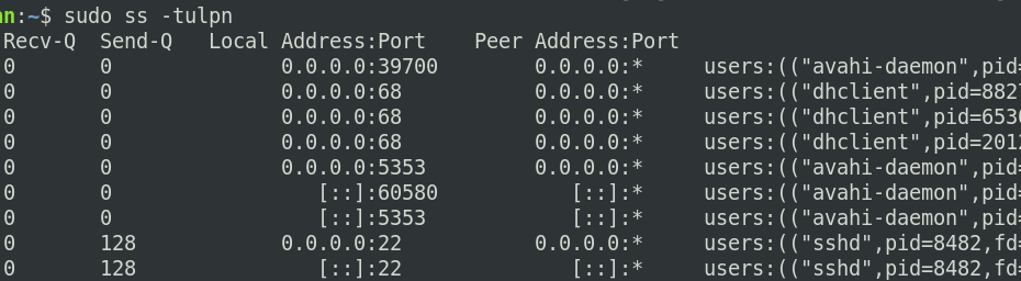 Wie man unter Debian 10 nach offenen Ports sucht