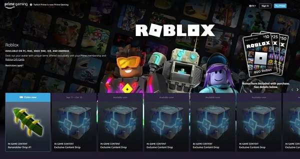 Holen Sie sich den Roblox-Code von Twitch