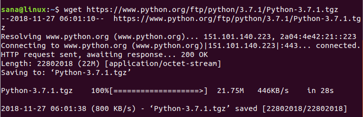 Laden Sie den Python-Quellcode herunter