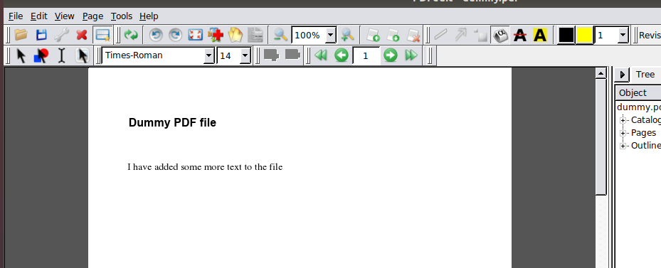 Linux-PDF-Editor