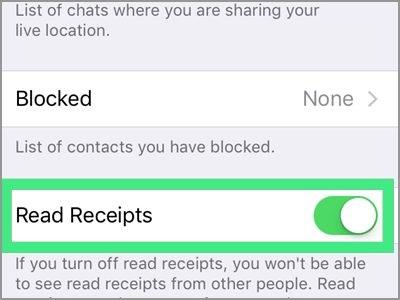 Um die Quittung zu sehen, lesen wir den versteckten WhatsApp-Status