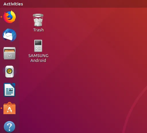 So fügen Sie USB- und andere gemountete Volumes zum/vom Ubuntu-Desktop hinzu/entfernen