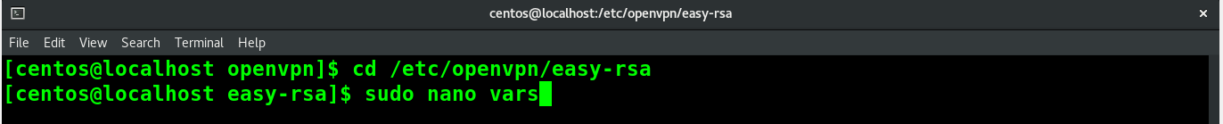 Konfigurieren von Easy-RSA