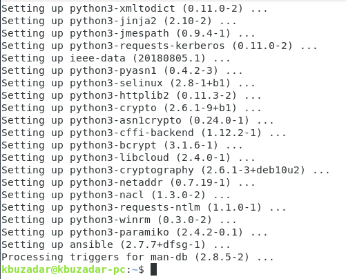 Installieren von Python-Bibliotheken