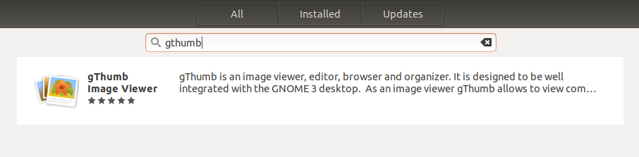Installieren Sie gThumb auf Ihrem Desktop
