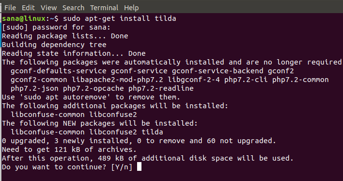 So installieren und verwenden Sie Tilda – eine Dropdown-Konsole für Ubuntu