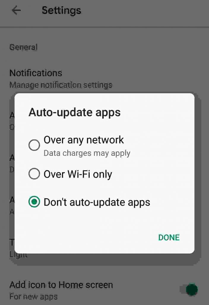 Apps werden nicht automatisch aktualisiert