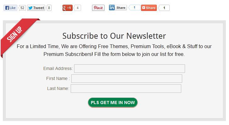 So fügen Sie ein Mailchimp-Formular zu Blogger, WordPress, Joomla & etc. hinzu