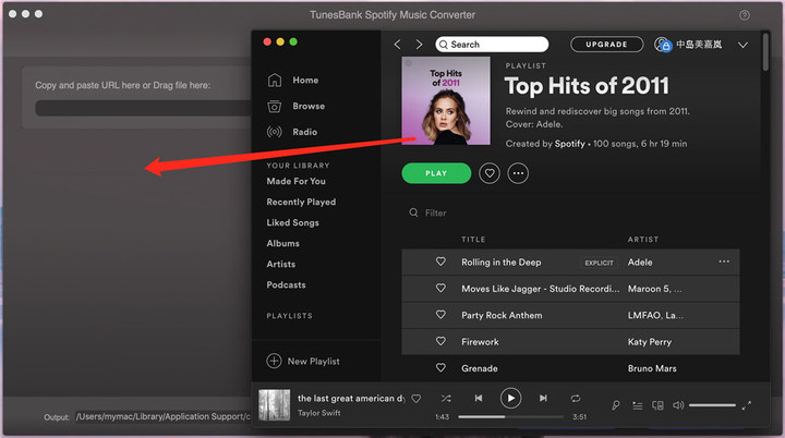 Importieren Sie Songs von Spotify