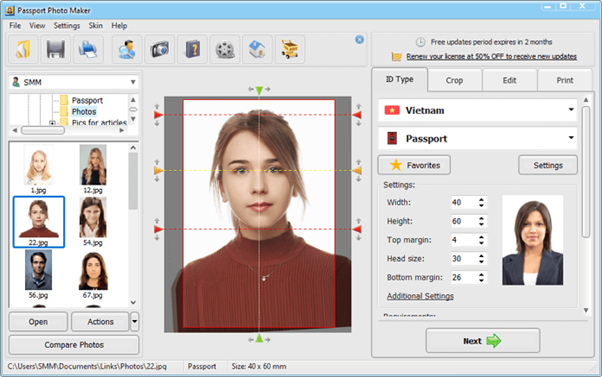 Passport Photo Maker Software-Tutorial