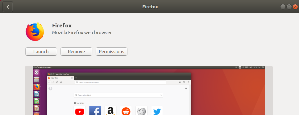 Mozilla Firefox erfolgreich installiert