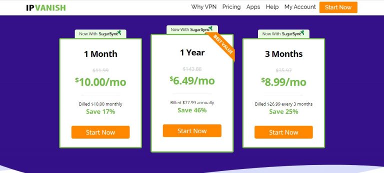 IPVanish VPN-Preise und Premium-Pläne