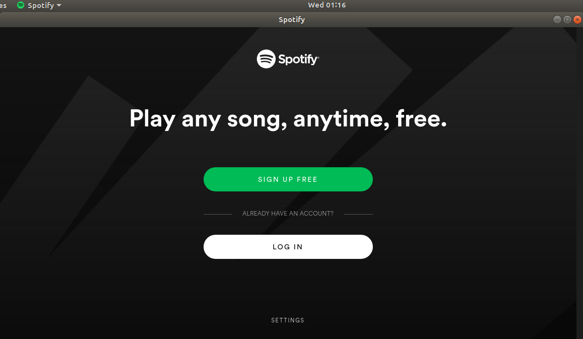 Spotify-Player unter Linux