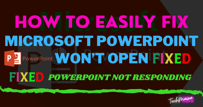Problembehebung: Microsoft Powerpoint lässt sich nicht in Windows öffnen