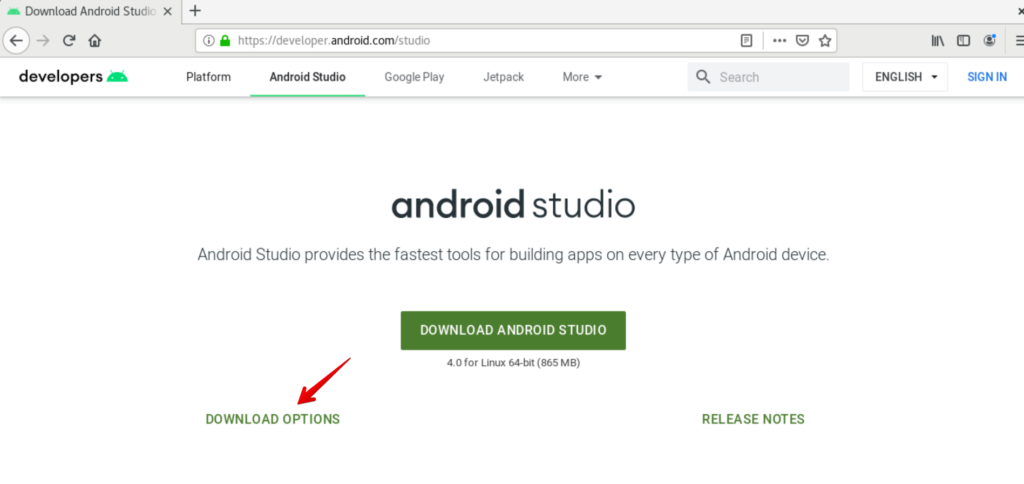 Laden Sie Android Studio herunter