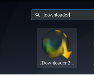 auf dem JDownloader-Symbol