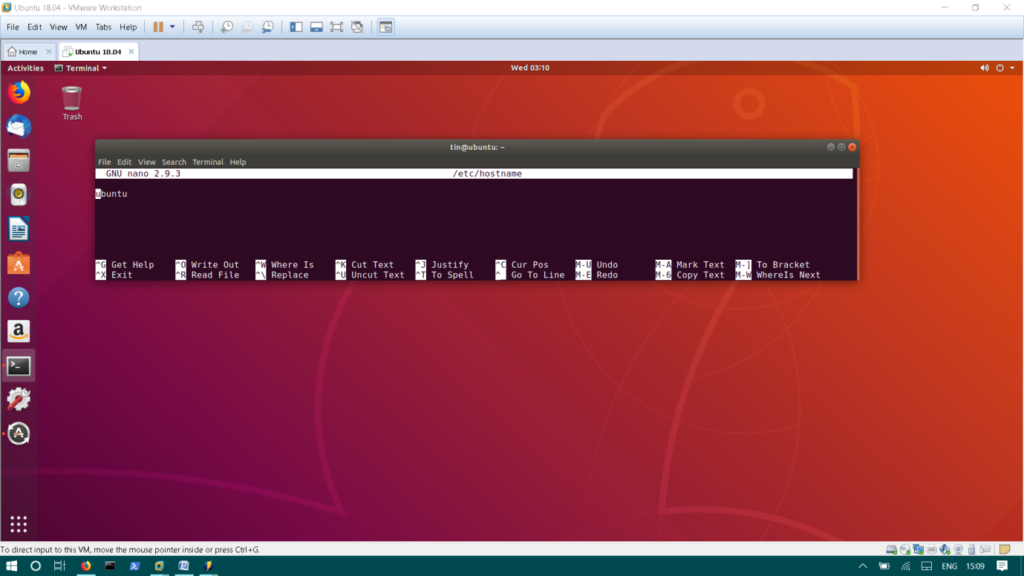 Bearbeiten Sie den Ubuntu-Hostnamen