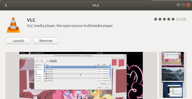VLC Player wurde erfolgreich installiert