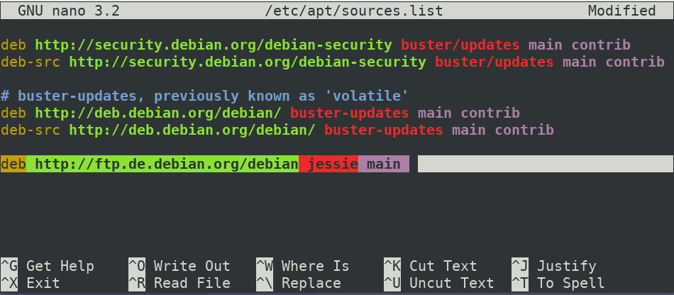 Debian-Repository hinzufügen