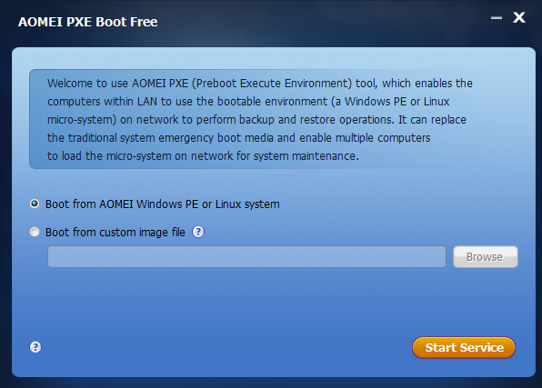 Aomei PXE Boot Download und Verwendung auf PCs