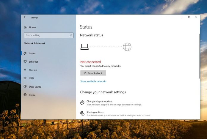 Gelöst: Drahtloser Netzwerkadapter fehlt Windows 10