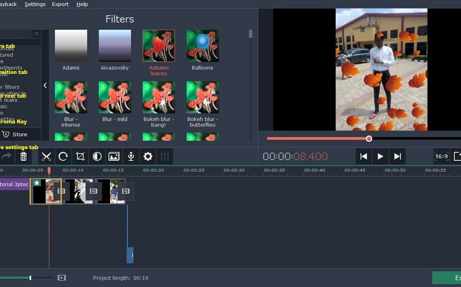 Movavi Slideshow Maker Bewertung, Funktionen und Verwendung