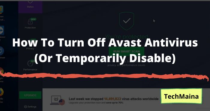 So deaktivieren Sie Avast Antivirus oder deaktivieren es vorübergehend [2022]
