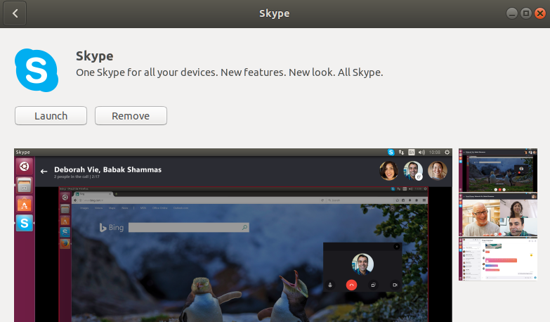Starten Sie Skype