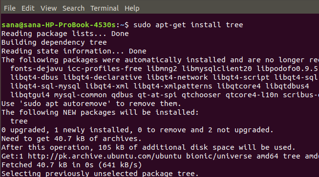 So meistern Sie den Linux-Baumbefehl
