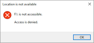 USB-Laufwerk nicht zugänglich