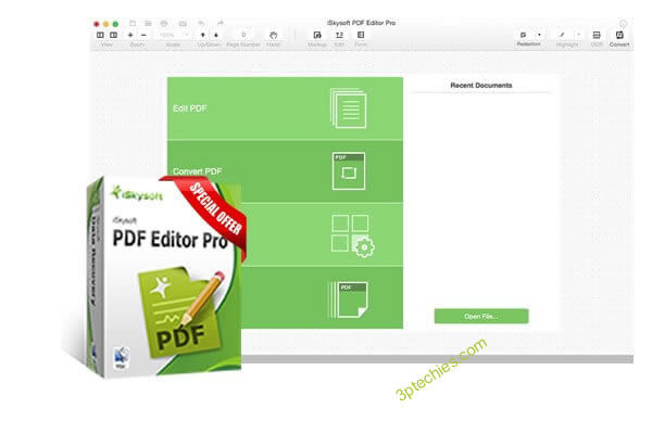 iSkysoft PDF Editor Pro for Mac Review: Ein schöner PDF-Anzug für Mac OS X